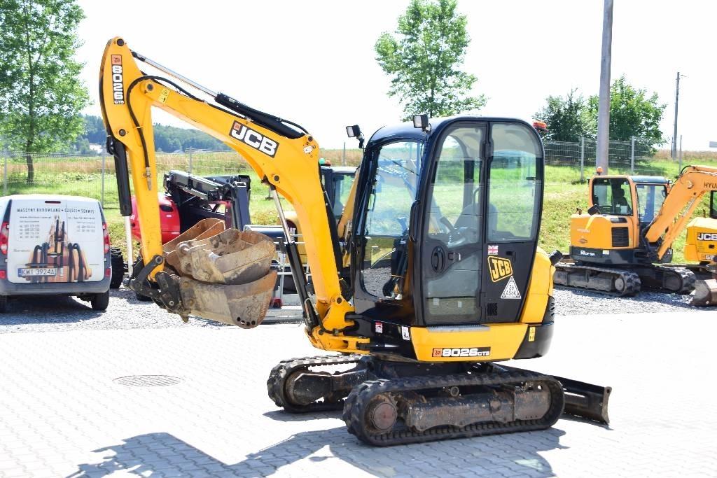 JCB 8026 CTS Minigraafmachines < 7t