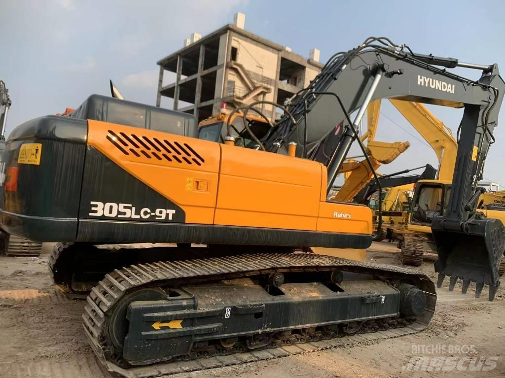 Hyundai 305-9LC Rupsgraafmachines