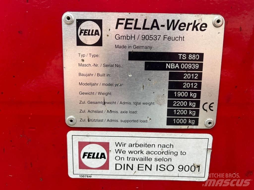 Fella TS 880 Zwadharken