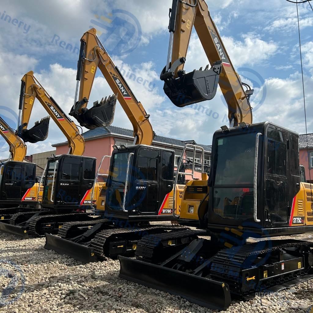 Sany SY 75 Rupsgraafmachines