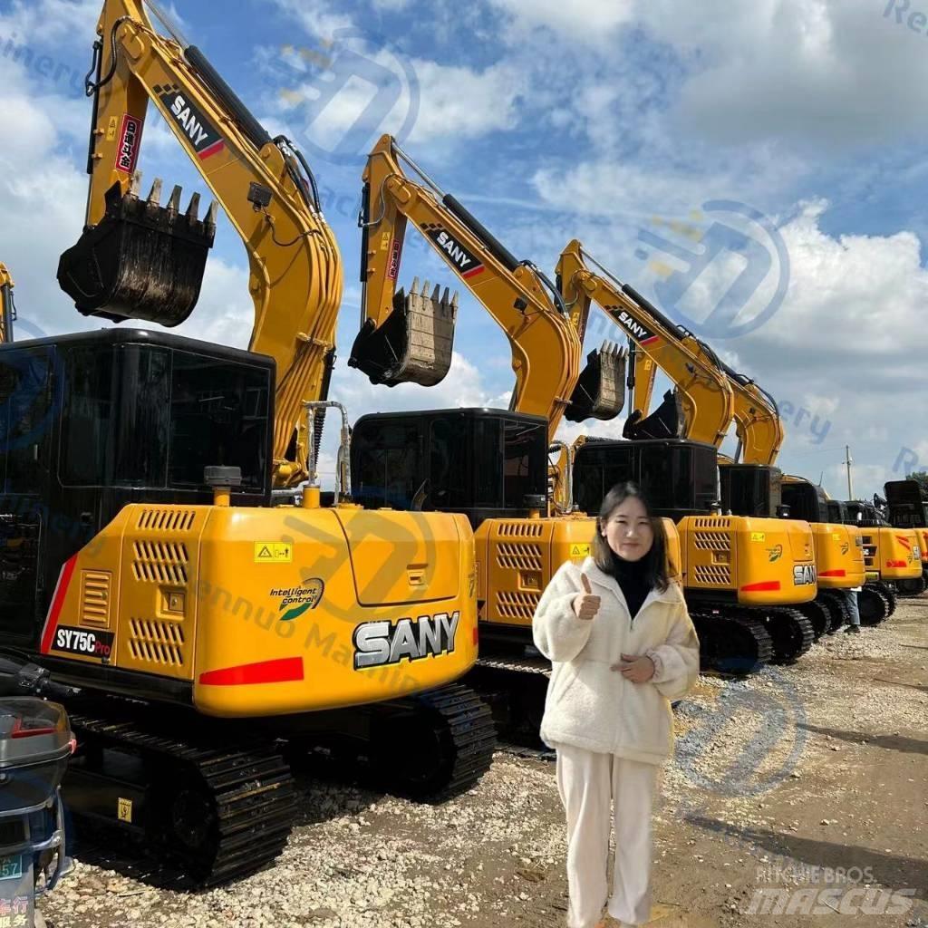 Sany SY 75 Rupsgraafmachines
