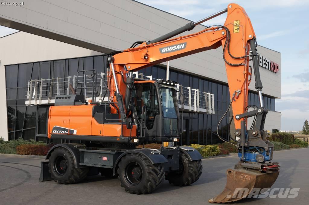 Doosan DX170W-5 Wielgraafmachines