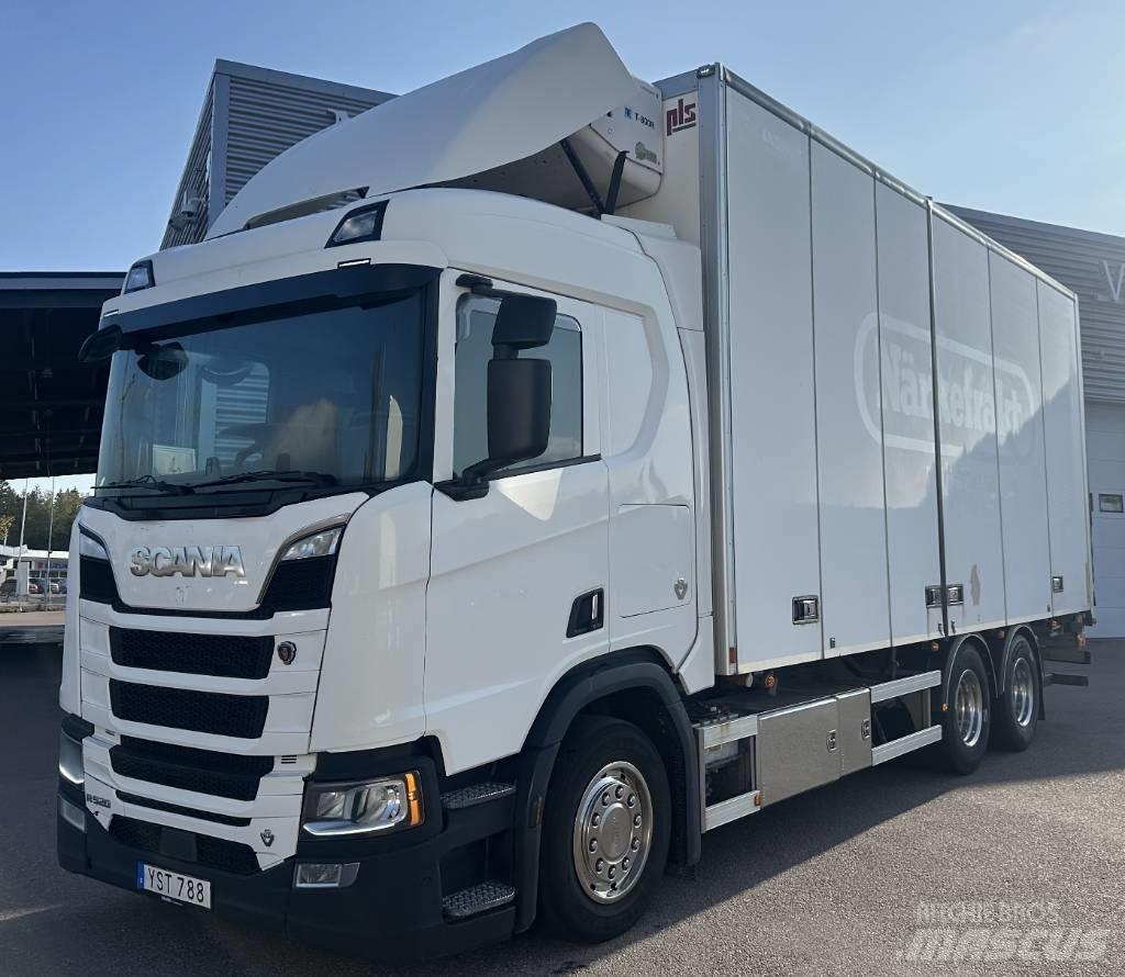 Scania R520B6X2NB Bakwagens met gesloten opbouw