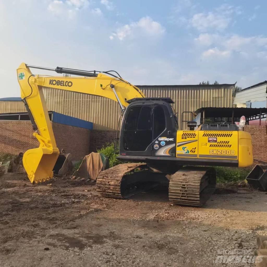 Kobelco SK200D Rupsgraafmachines