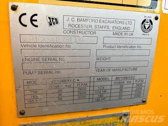 JCB 1CX Graaf-laadcombinaties