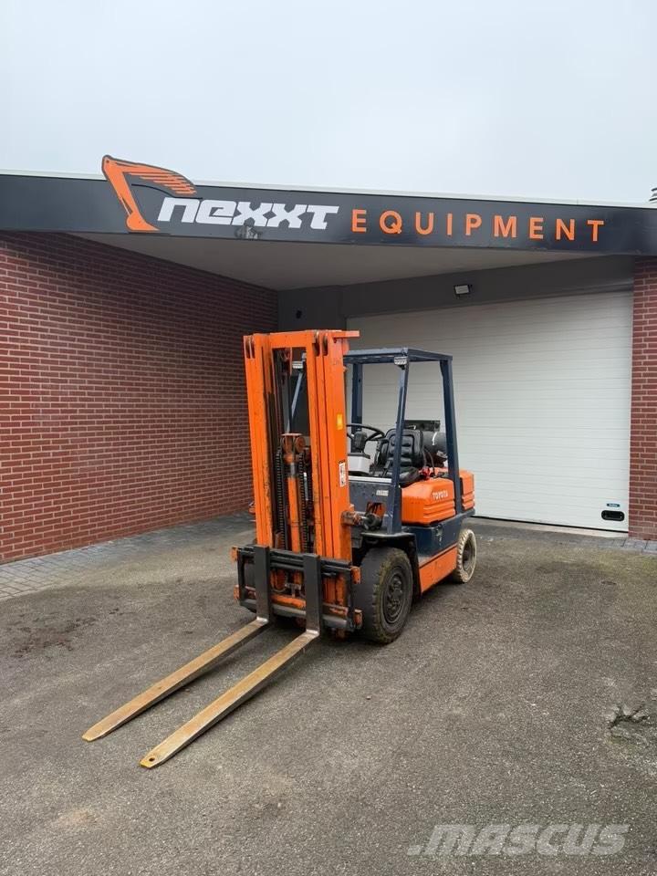Toyota 42-5 FG 25 LPG heftrucks