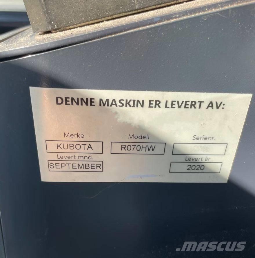 Kubota R 070 HW Wielladers
