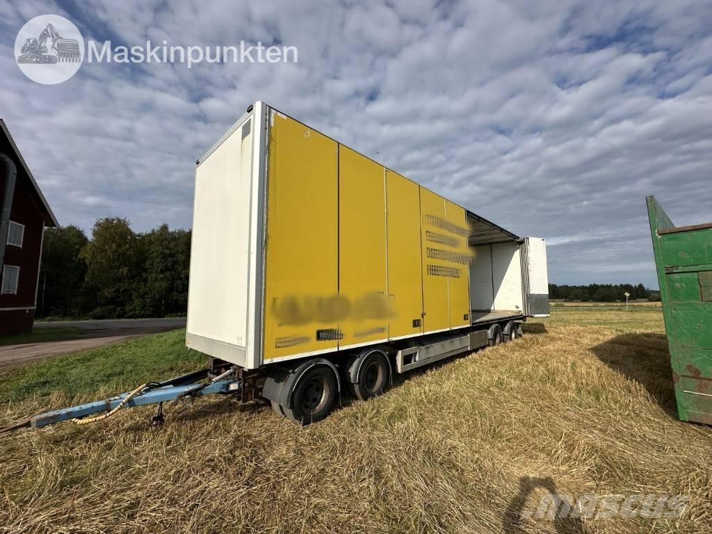 Närko D4ZW13L62 Gesloten opbouw trailers