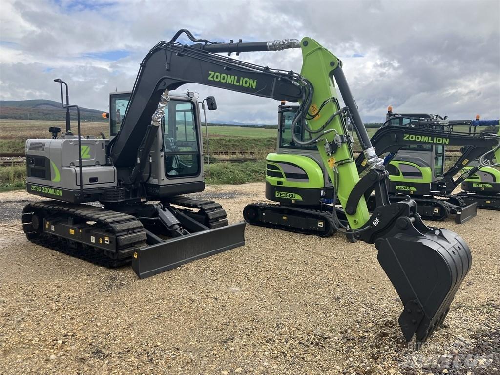 Zoomlion ZE75G Rupsgraafmachines