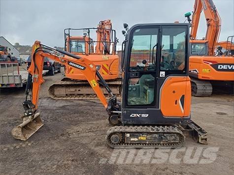 Doosan DX 19 Minigraafmachines < 7t