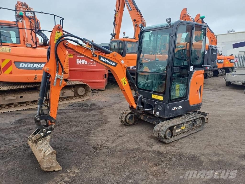 Doosan DX 19 Minigraafmachines < 7t