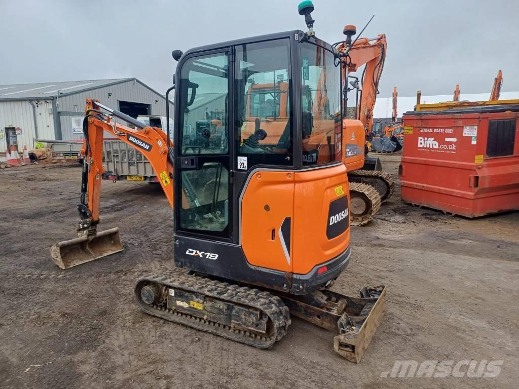 Doosan DX 19 Minigraafmachines < 7t