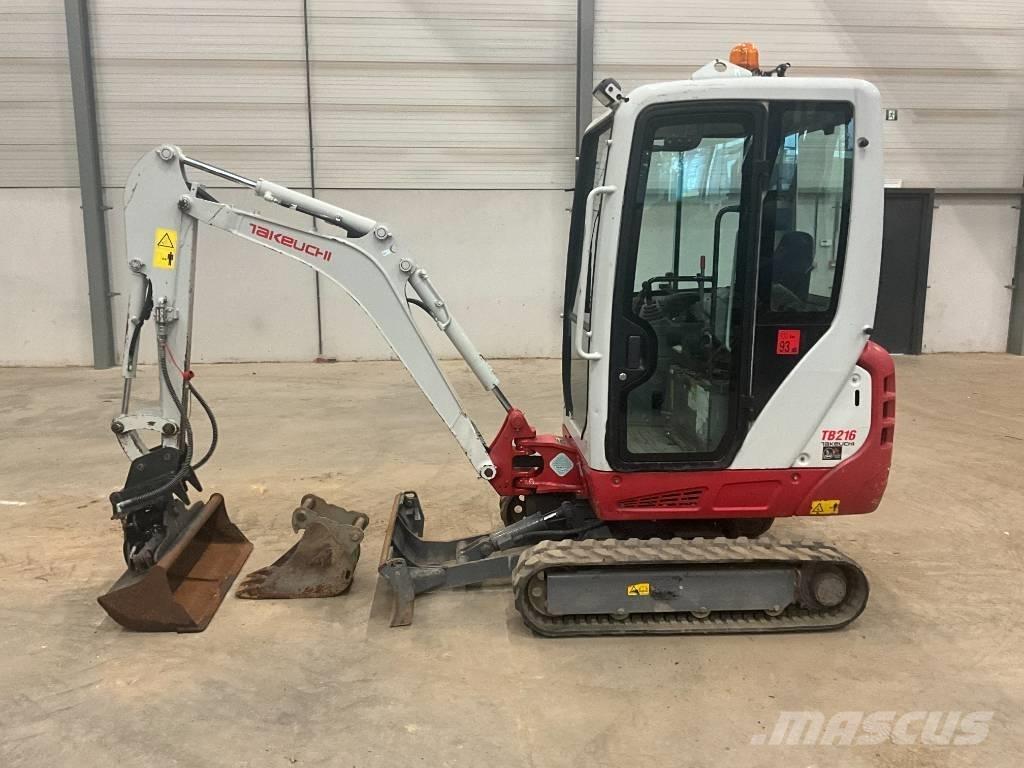 Takeuchi TB 216 Minigraafmachines < 7t