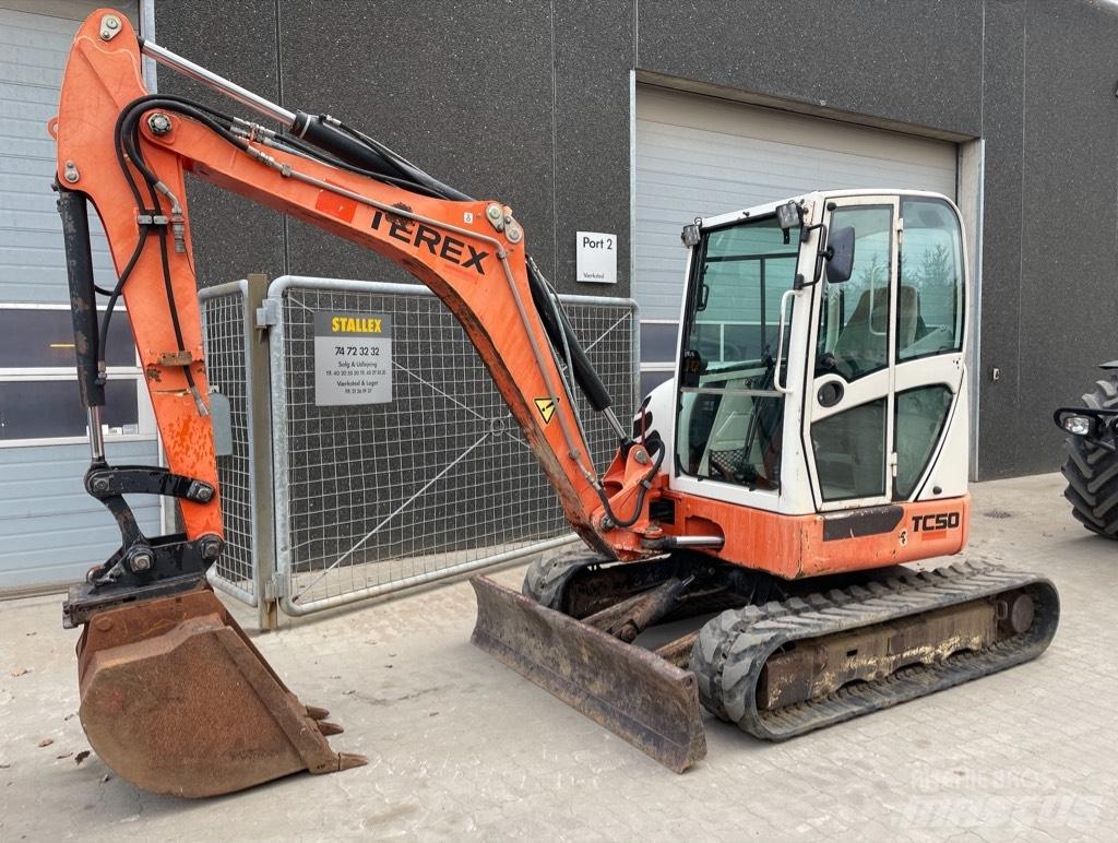 Terex TC50 Minigraafmachines < 7t