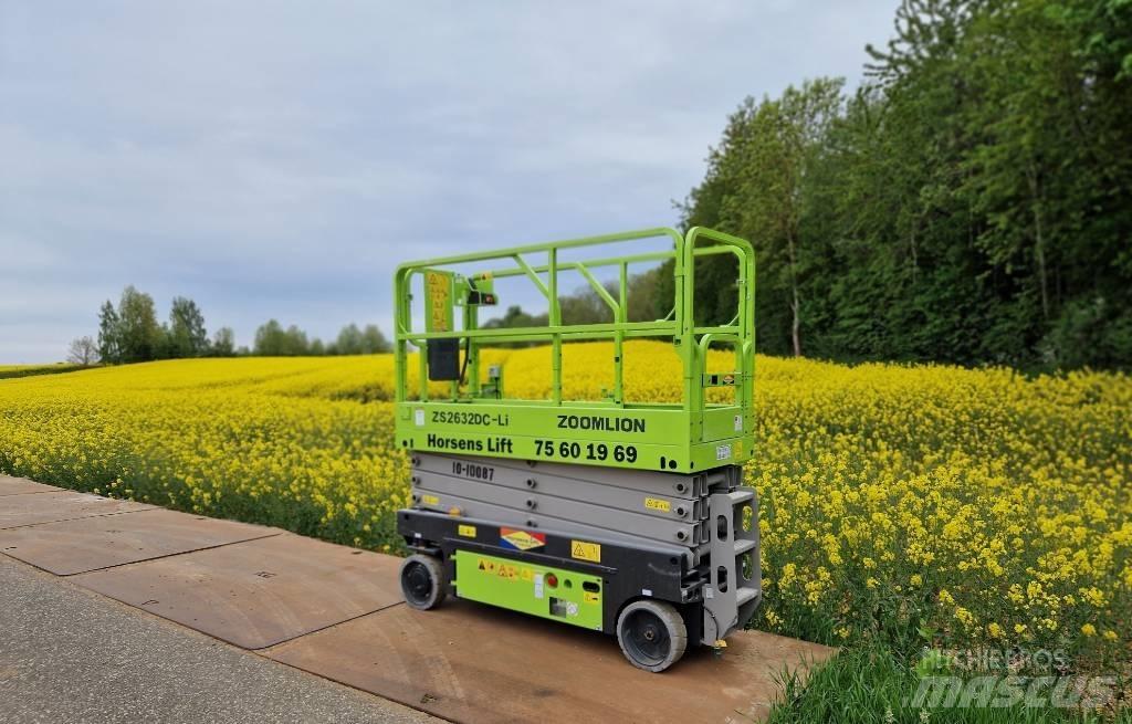 Zoomlion ZS2632DC-Li Schaarhoogwerkers