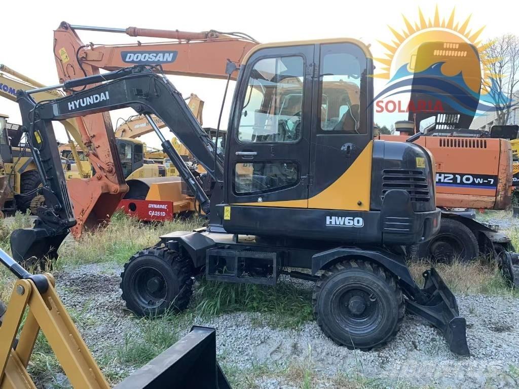 Hyundai HW 60 Wielgraafmachines