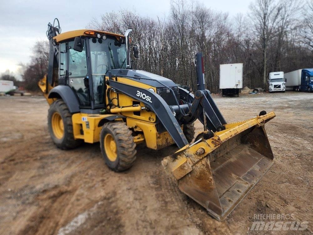John Deere 310SL Graaf-laadcombinaties