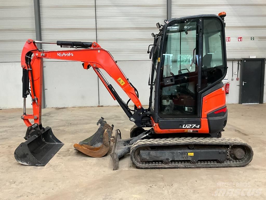 Kubota U 27-4 HI Minigraafmachines < 7t