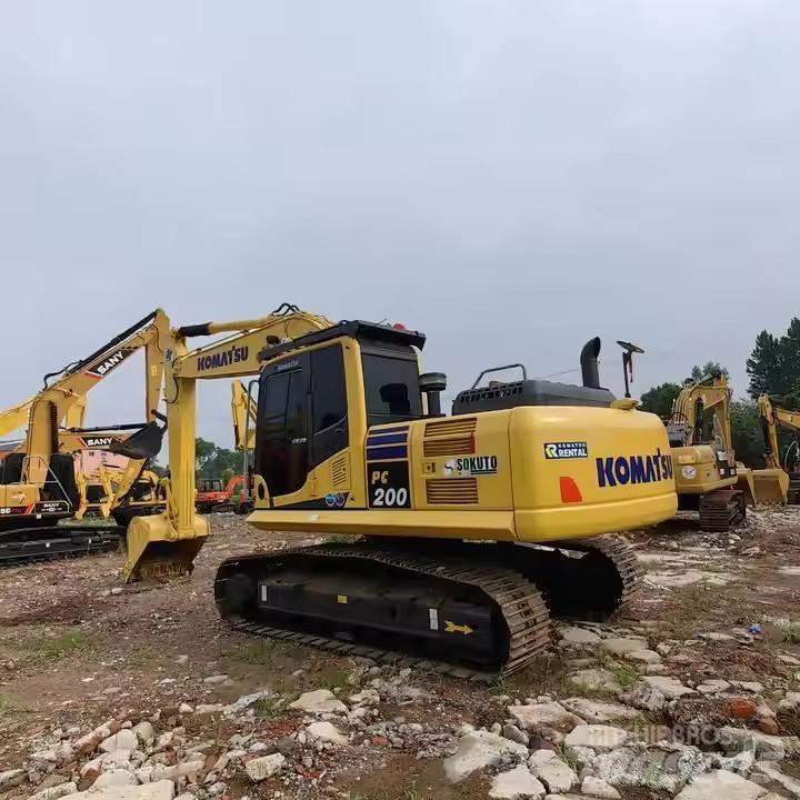 Komatsu PC200 Midigraafmachines 7t - 12t