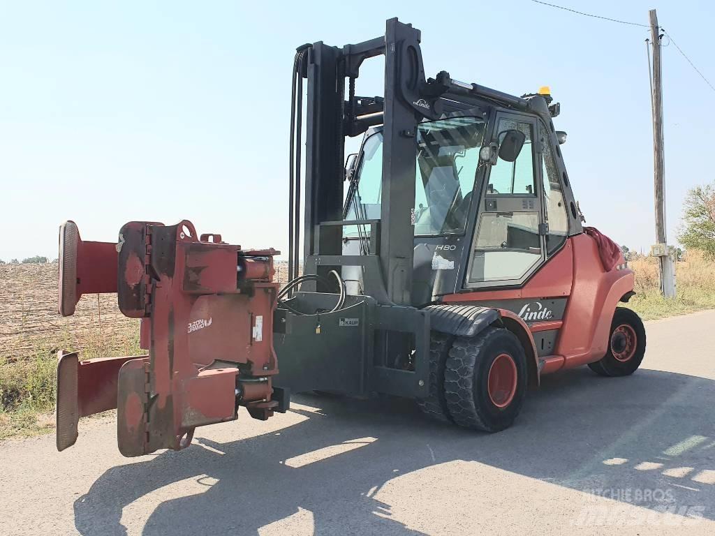 Linde H 80 Diesel heftrucks