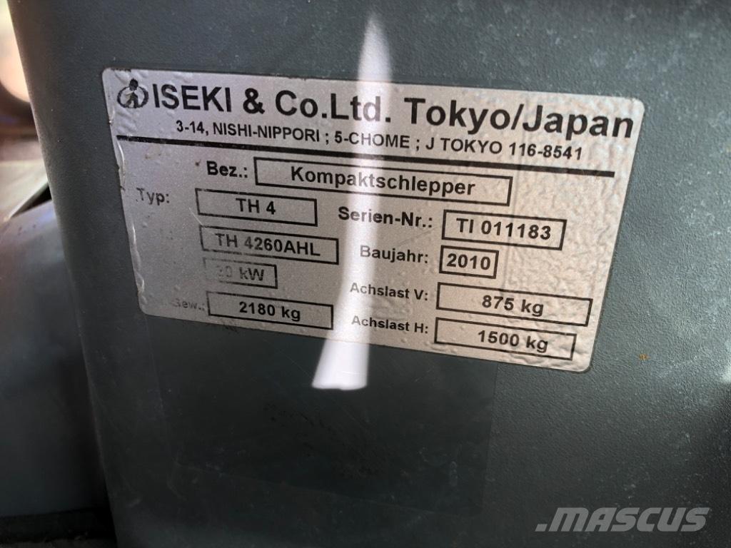Iseki TH 4260 AHL Compacttrekkers