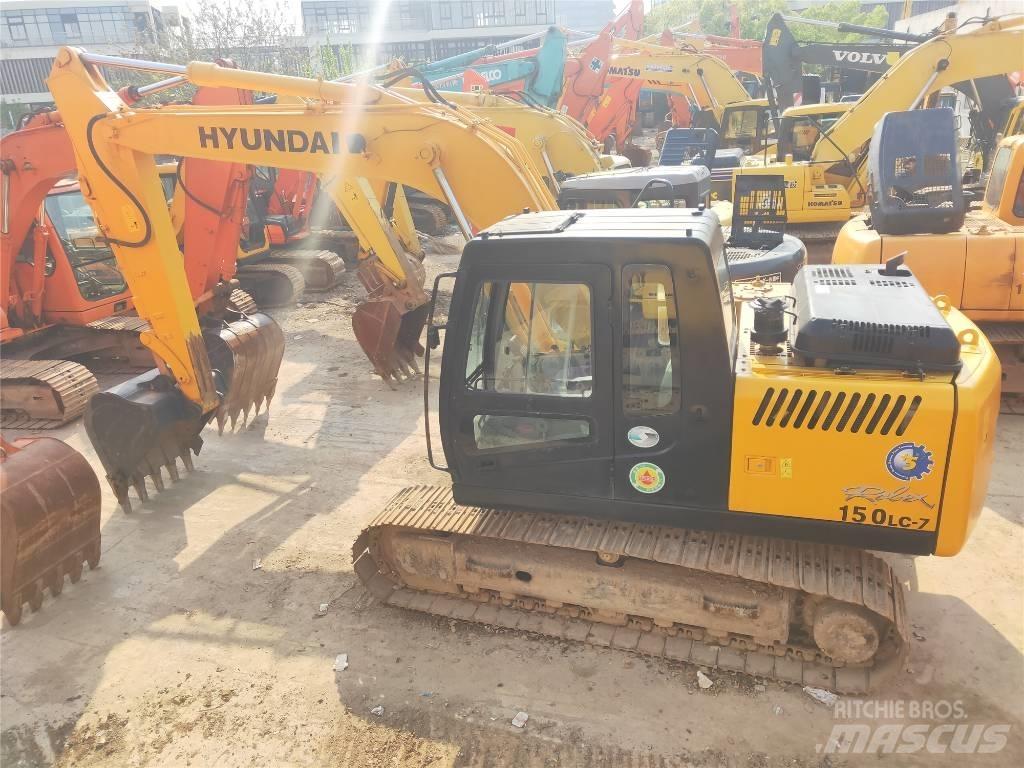 Hyundai R150LC-7 Rupsgraafmachines