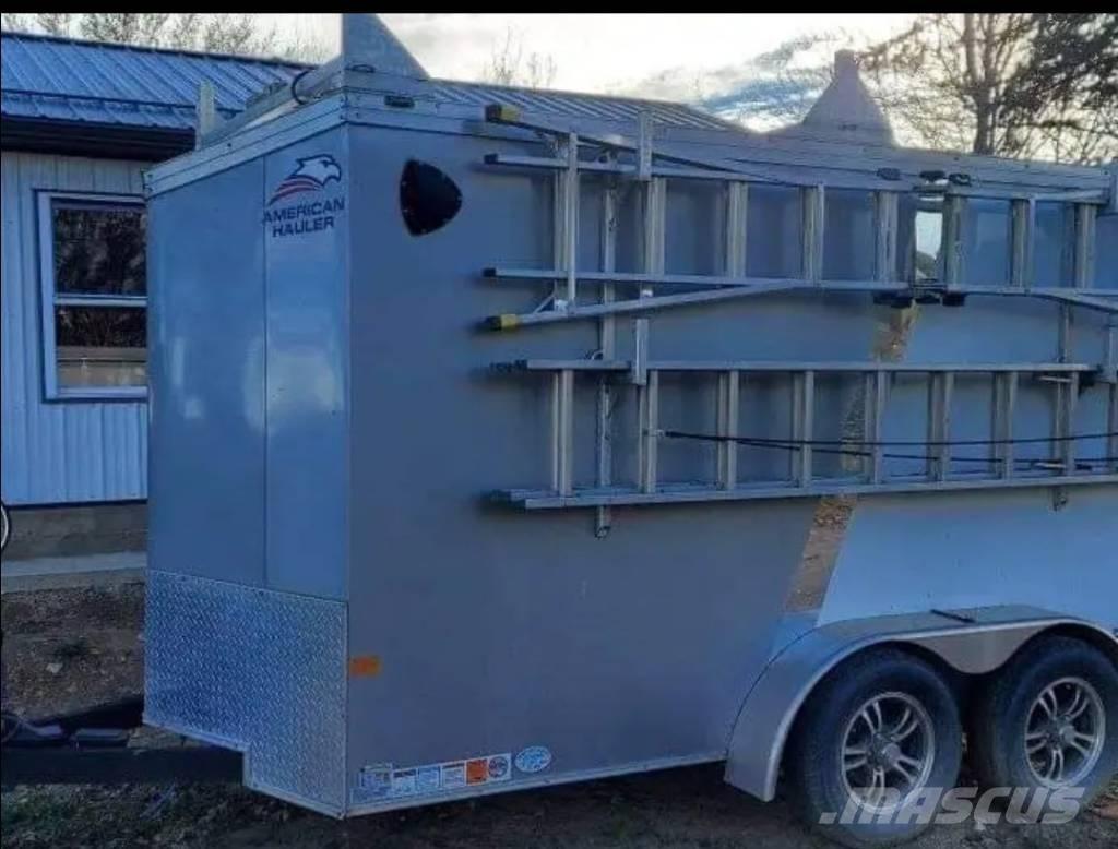 American Hauler 6*12 Gesloten opbouw trailers