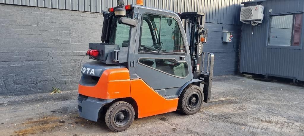 Toyota 8 FDF 25 Diesel heftrucks