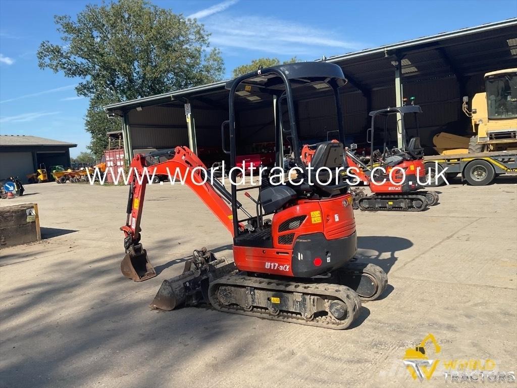 Kubota U 17-3 Minigraafmachines < 7t
