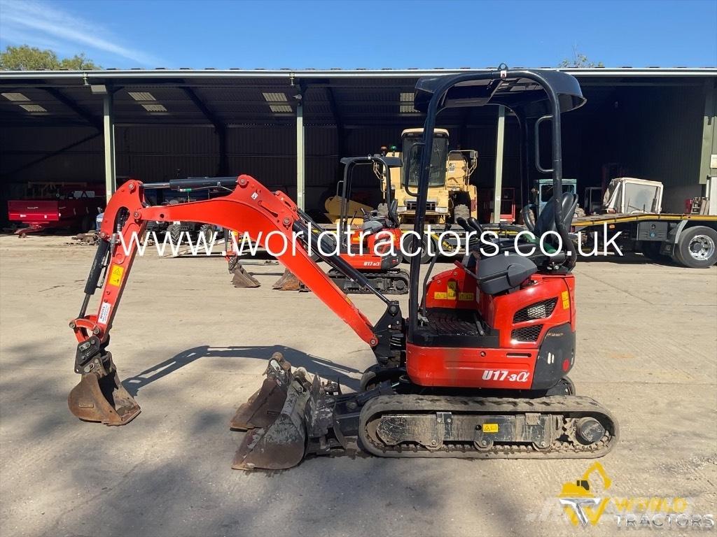 Kubota U 17-3 Minigraafmachines < 7t