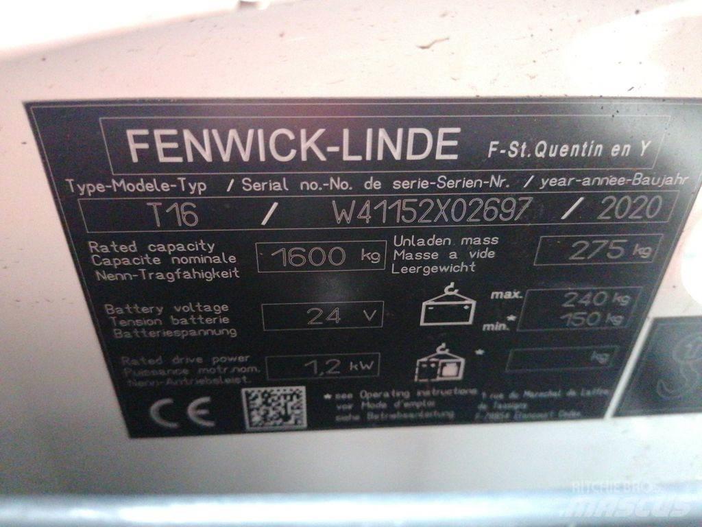 Linde T16 Electro-pallettrucks