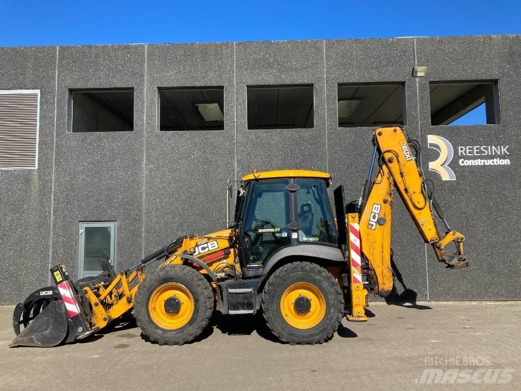 JCB 5 CX Wastemaster Graaf-laadcombinaties