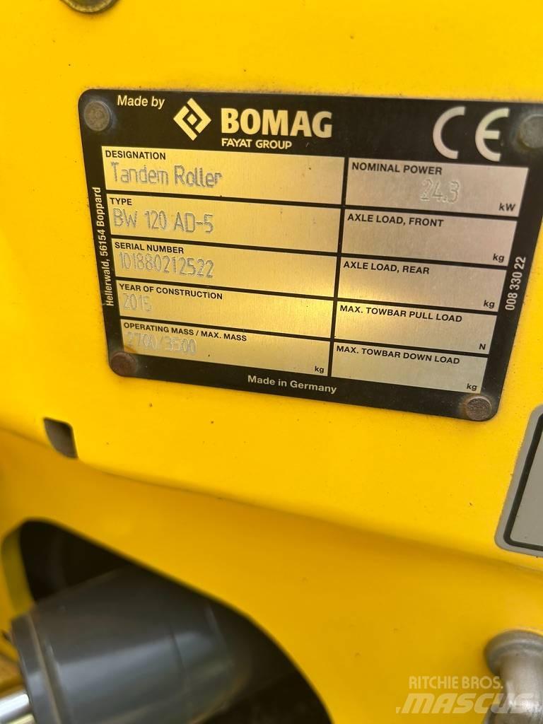 Bomag BW 120 AD-5 Duowalsen