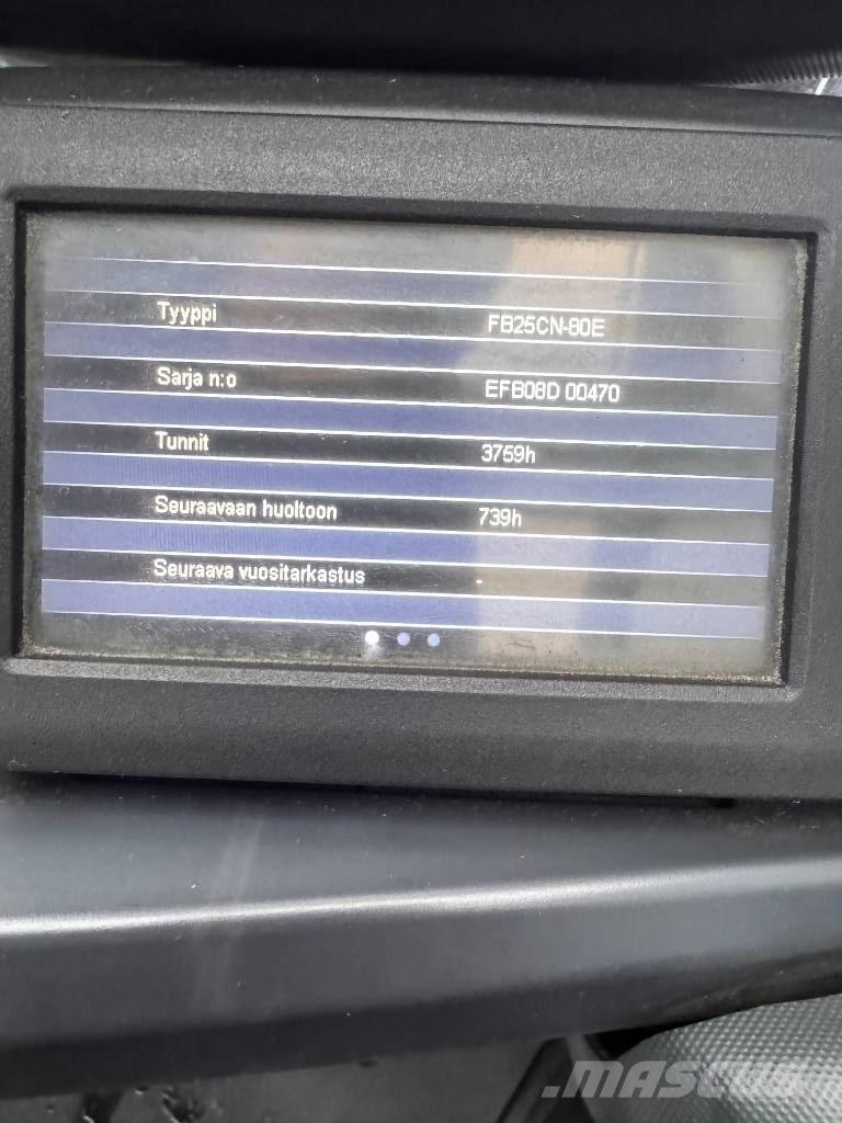 Mitsubishi FB 25 CN Elektrische heftrucks