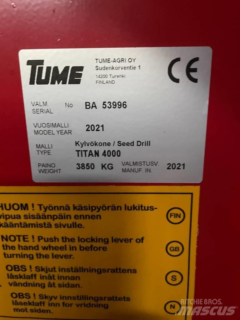 Tume Titan 4000 Zaaicombinaties