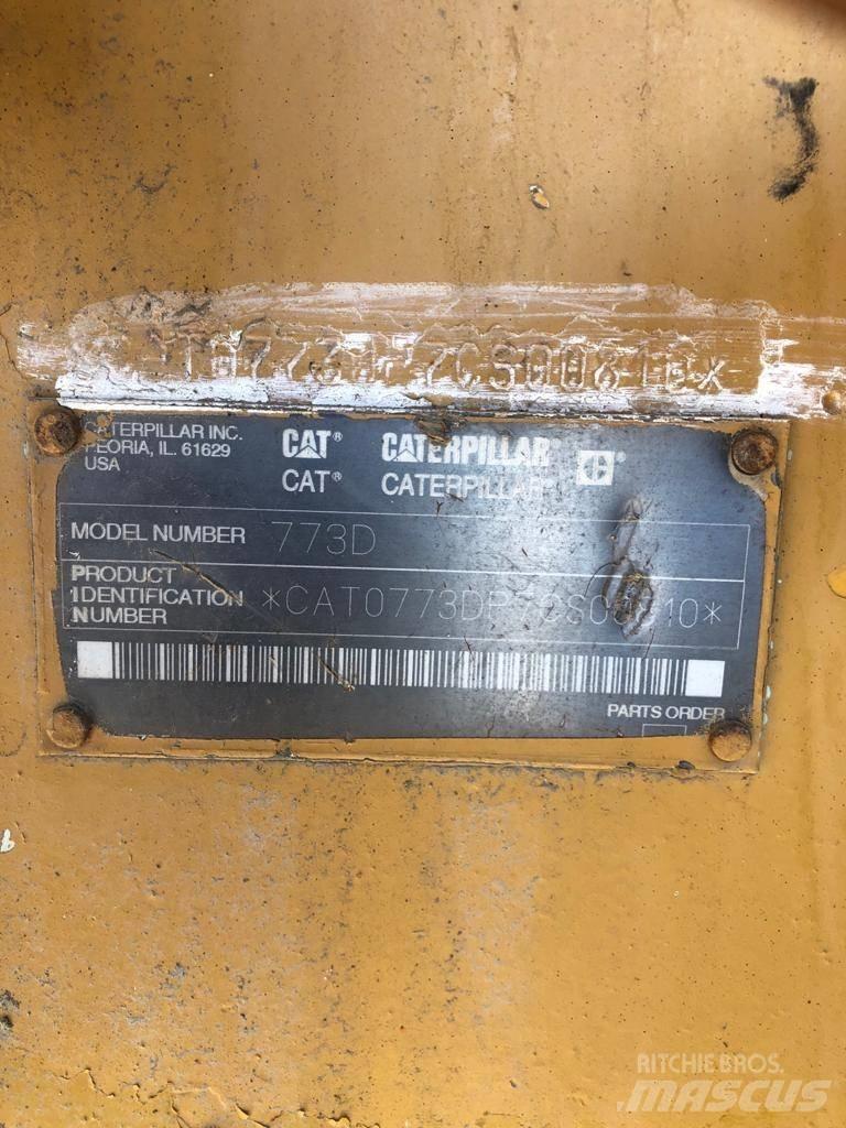 CAT 773 D Starre dumptrucks