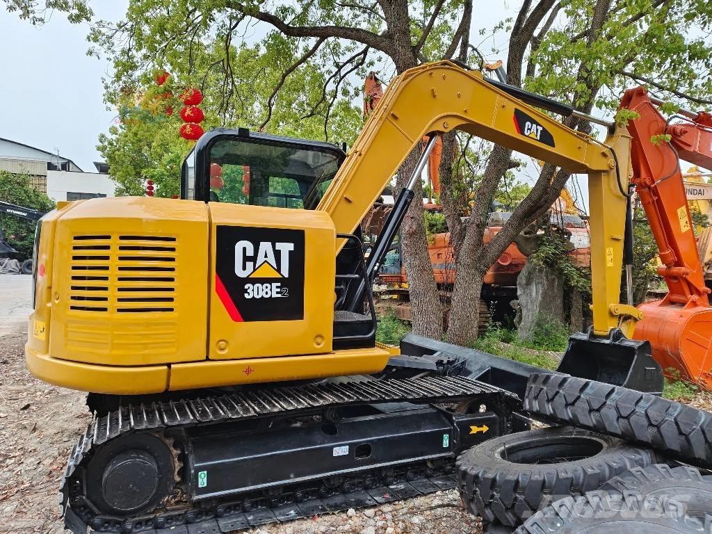 CAT 308 E 2 Midigraafmachines 7t - 12t