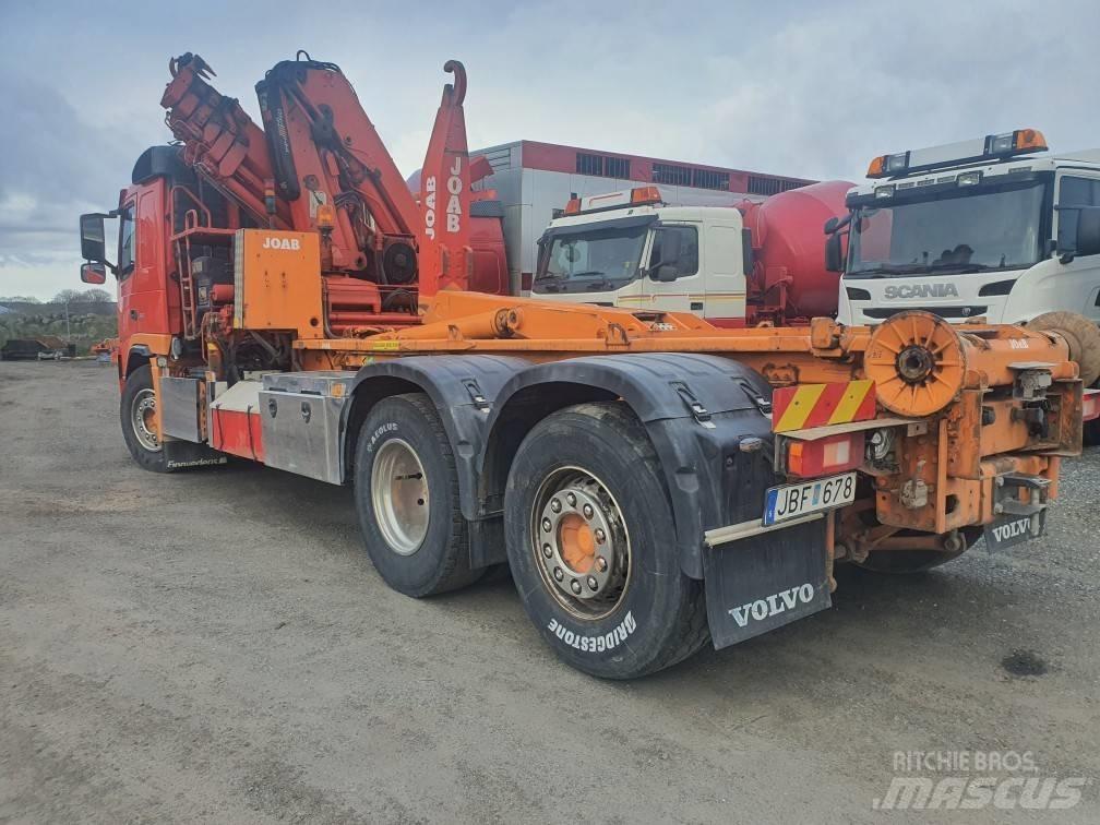 Volvo FM 380 Containertrucks met kabelsysteem