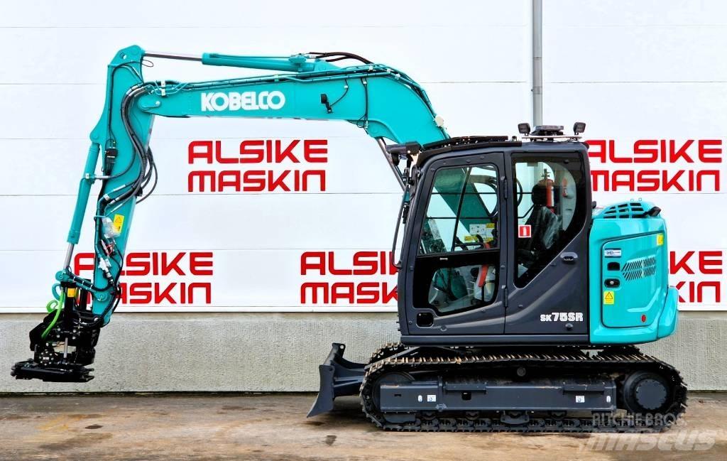 Kobelco SK75 SR-7 Rupsgraafmachines