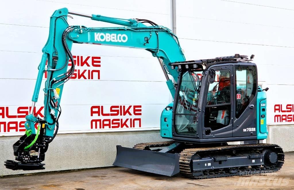 Kobelco SK75 SR-7 Rupsgraafmachines