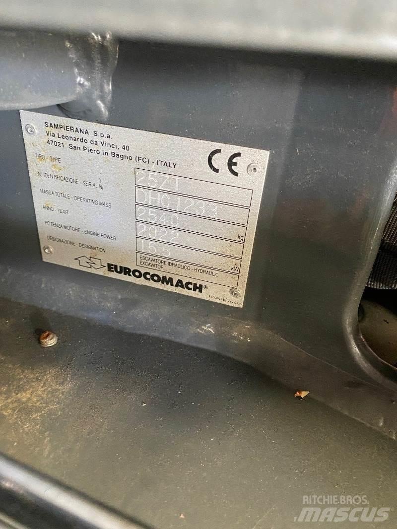 Eurocomach 25ZT Minigraafmachines < 7t