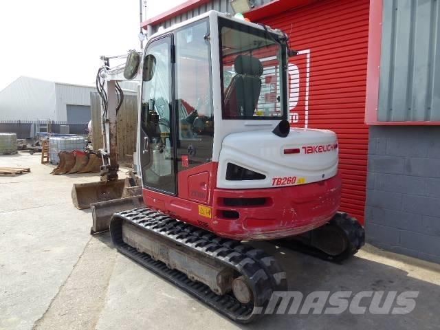 Takeuchi TB 260 Minigraafmachines < 7t