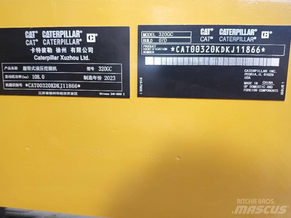 CAT 320 GC Rupsgraafmachines