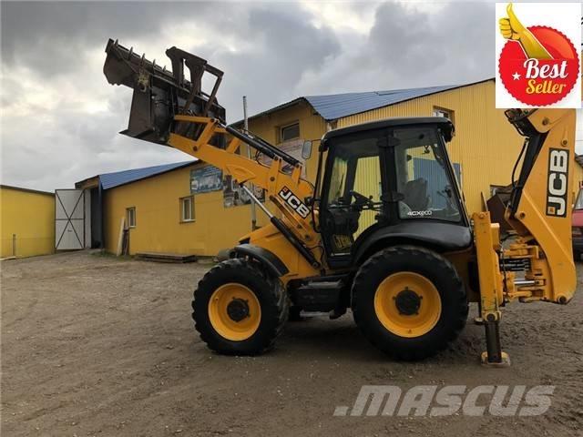 JCB 4 CX Graaf-laadcombinaties