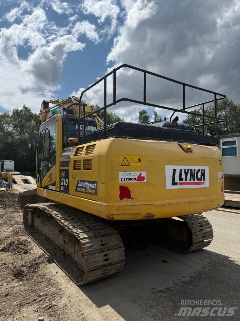 Komatsu PC 210 LCi Rupsgraafmachines