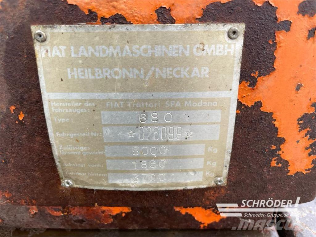 Fiat 680 Tractoren