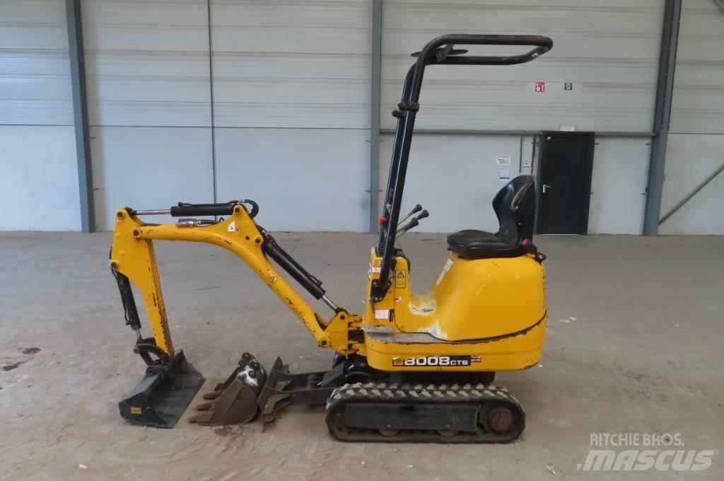 JCB 8008 Minigraafmachines < 7t