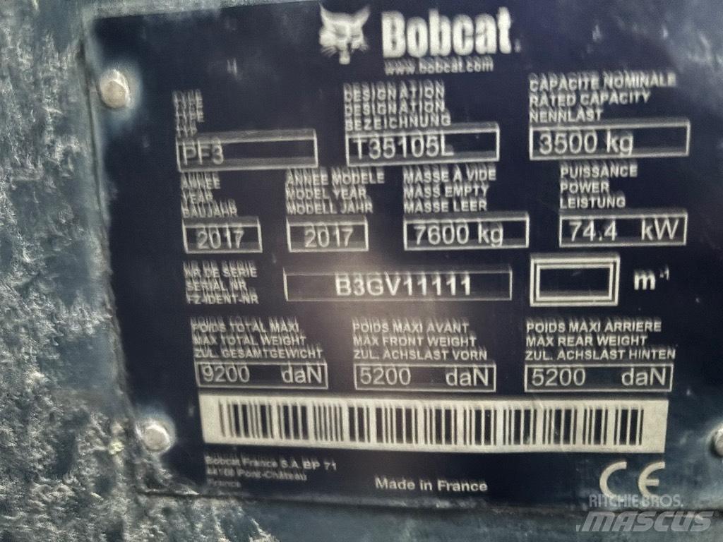 Bobcat T 35.105 L Verreikers
