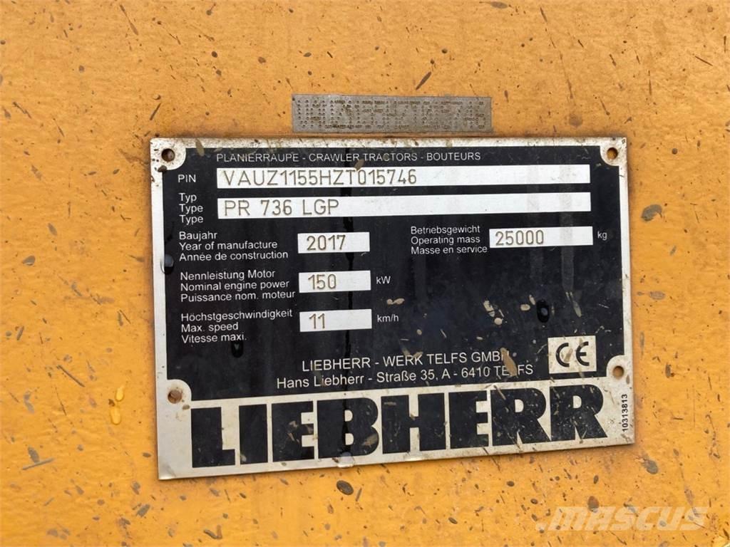 Liebherr PR736 LGP Rupsdozers