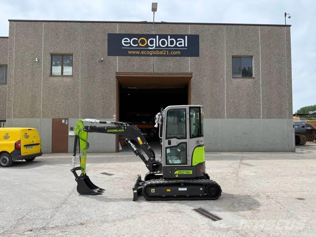 Zoomlion ZE27 GU Minigraafmachines < 7t